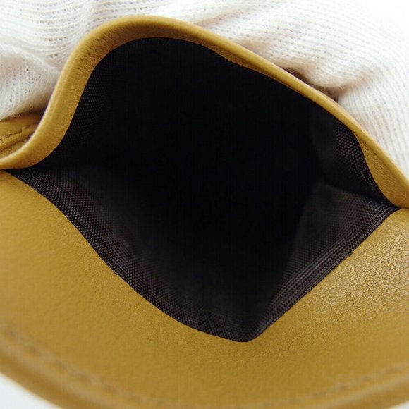 Authentic GUCCI length wallet G mark beige leather - Picture 7 of 9